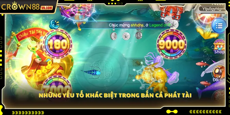 Những yếu tố khác biệt trong Bắn Cá Phát Tài