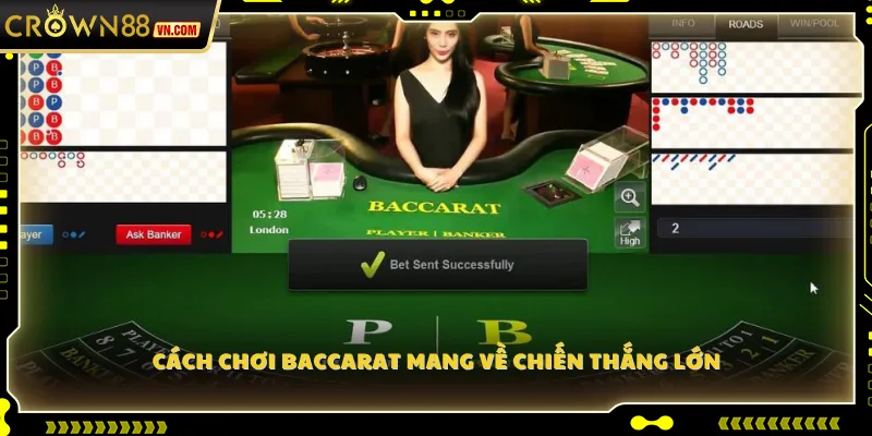 Phân tích cụ thể các cửa cược Baccarat