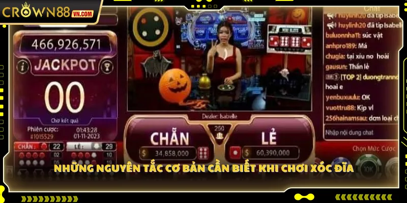 Những nguyên tắc cơ bản cần biết khi chơi xóc đĩa